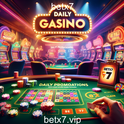 Atrações das Promoções Diárias no betx7
